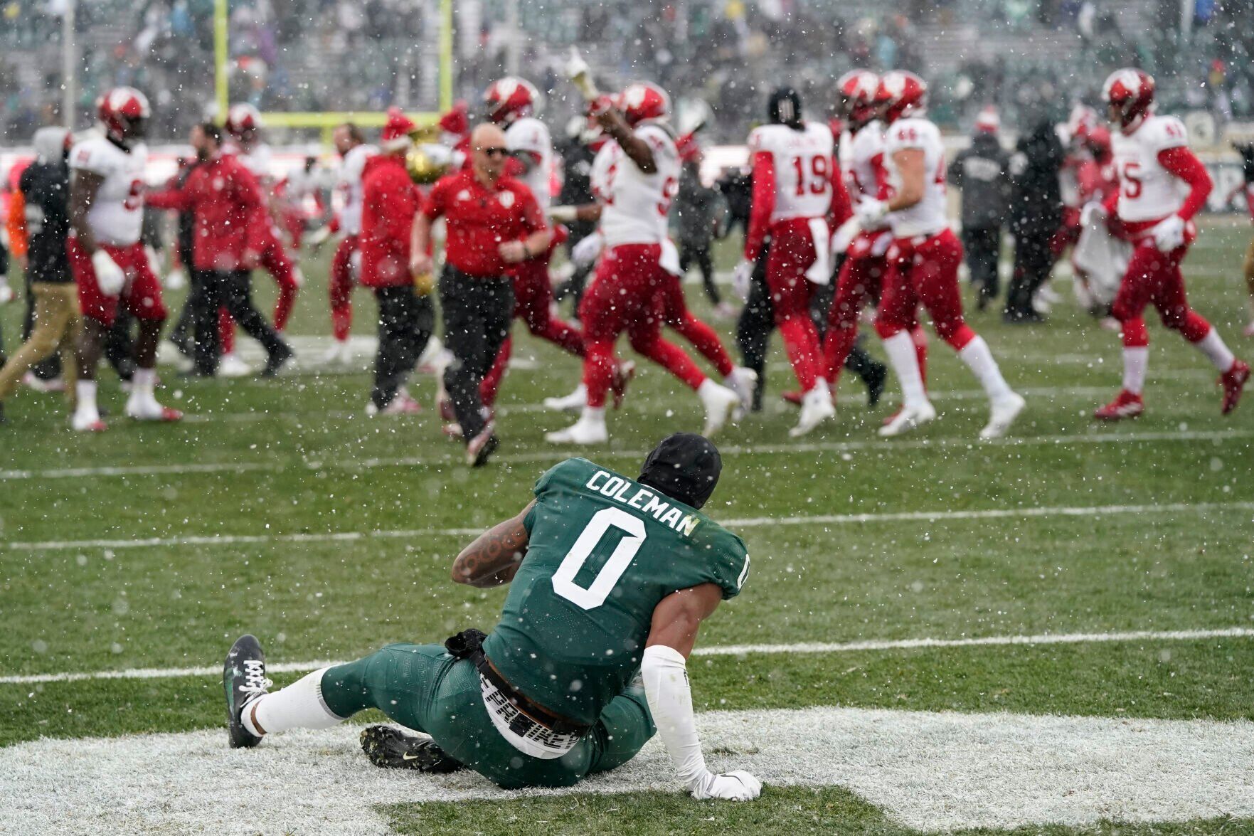 APTOPIX Indiana Michigan St Football